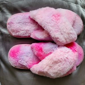 Fuzzy slippers
